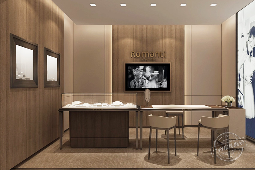 ROMANTI 珠寶展柜