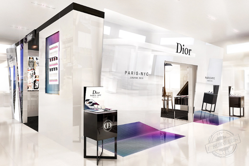 DIOR 中島烤漆化妝品展柜