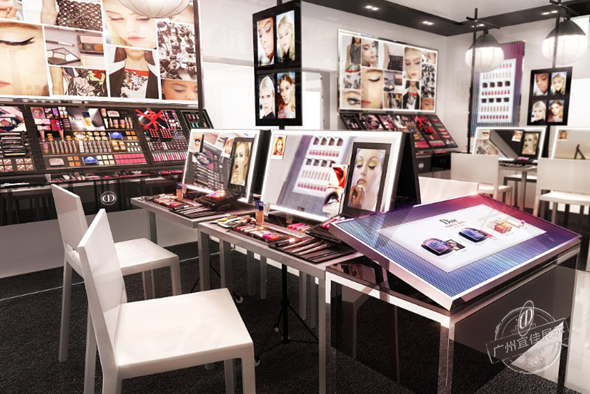 DIOR 中島烤漆化妝品展柜