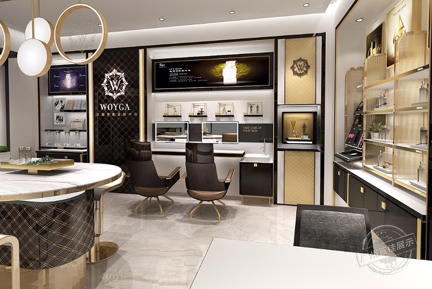 沃顏 化妝品展柜