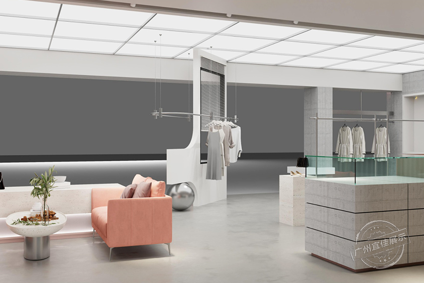 Stella Mccartney 快閃店服裝展柜