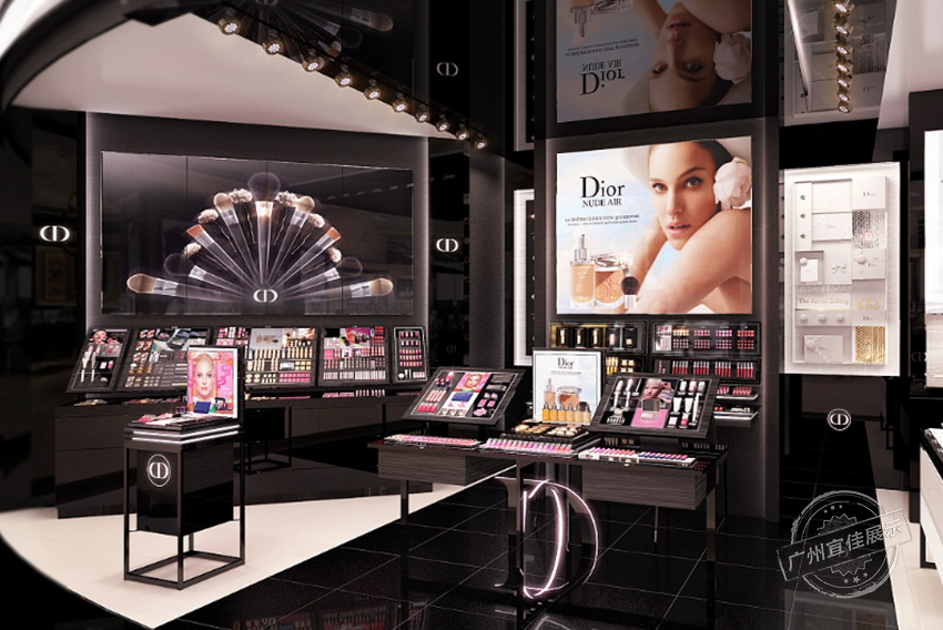 化妝品展柜展示設(shè)計