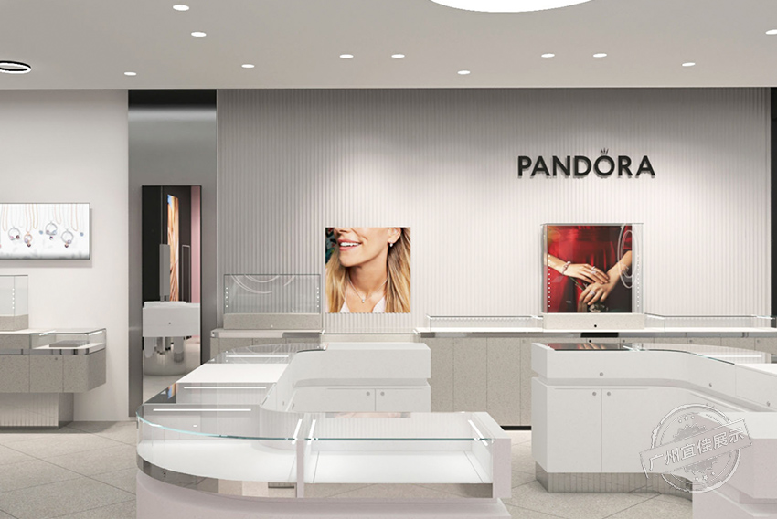 潘多拉PANDORA 珠寶展柜（廈門SM新生活廣場店）