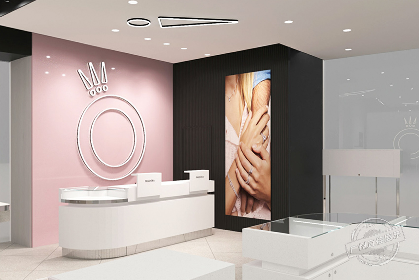 潘多拉PANDORA 珠寶展柜（廈門SM新生活廣場店）