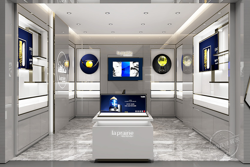 化妝品貨架展柜