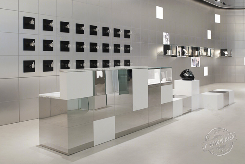 商場中庭珠寶展柜 商場中庭珠寶展柜