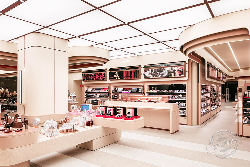 ON AND The Beauty美妝集合店 化妝品展柜