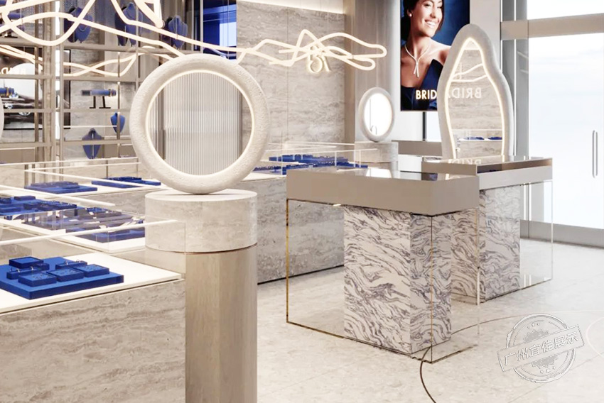 BRIDALX 珠寶展柜
