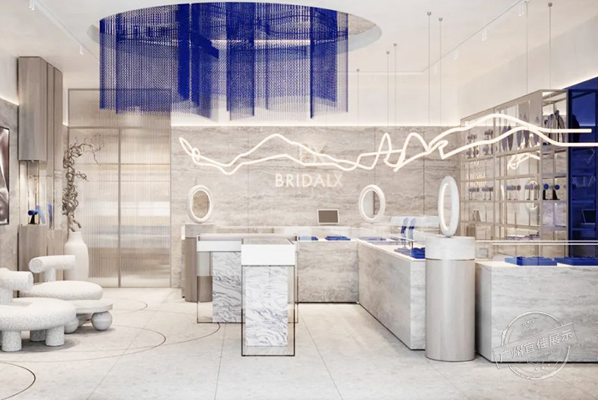 BRIDALX 珠寶展柜