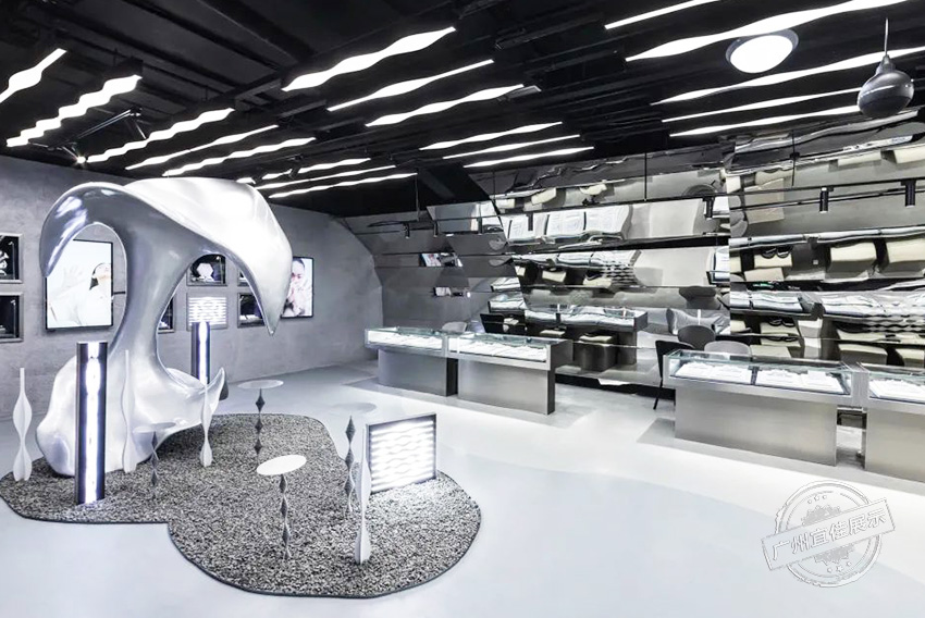 梵誓品牌 珠寶展柜（上海新天地店）