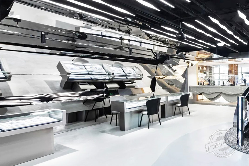 梵誓品牌 珠寶展柜（上海新天地店）