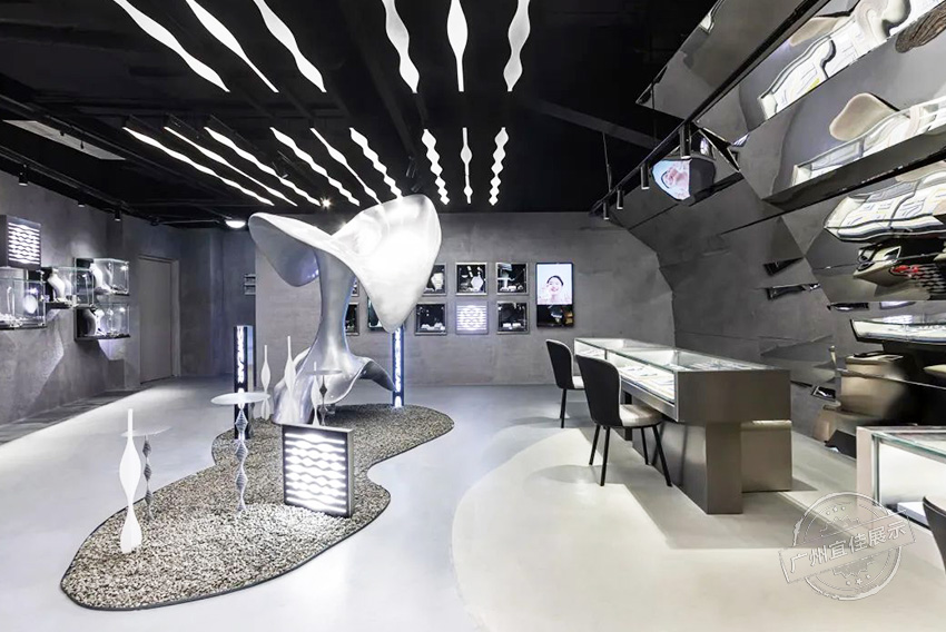 梵誓品牌 珠寶展柜（上海新天地店）