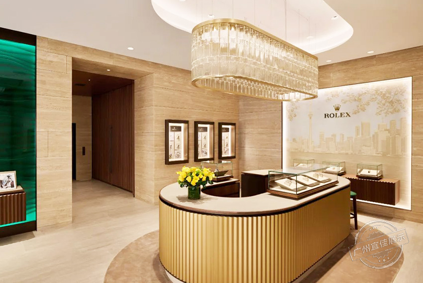 勞力士（Rolex）手表展柜