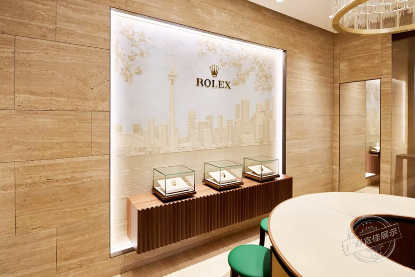 勞力士（Rolex）手表展柜