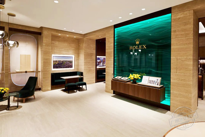 勞力士（Rolex）手表展柜