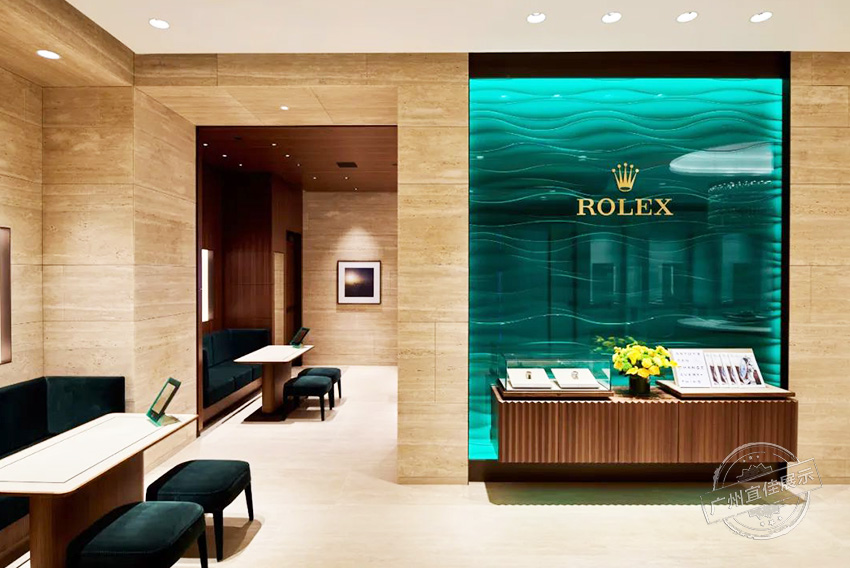 勞力士（Rolex）手表展柜