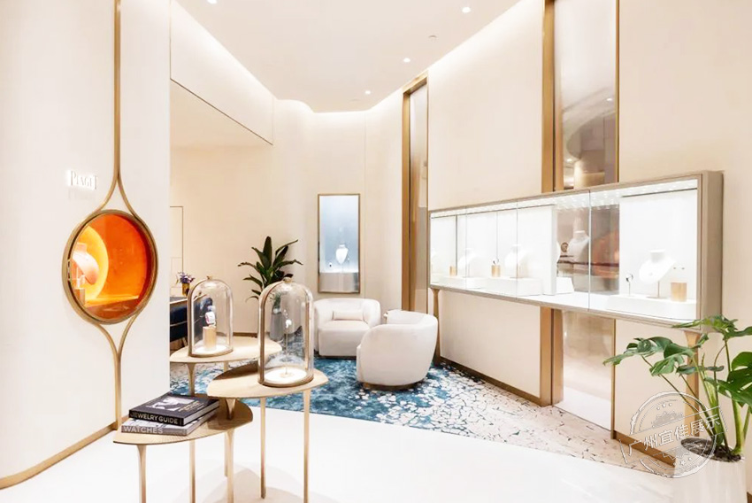 伯爵PIAGET 珠寶手表展柜