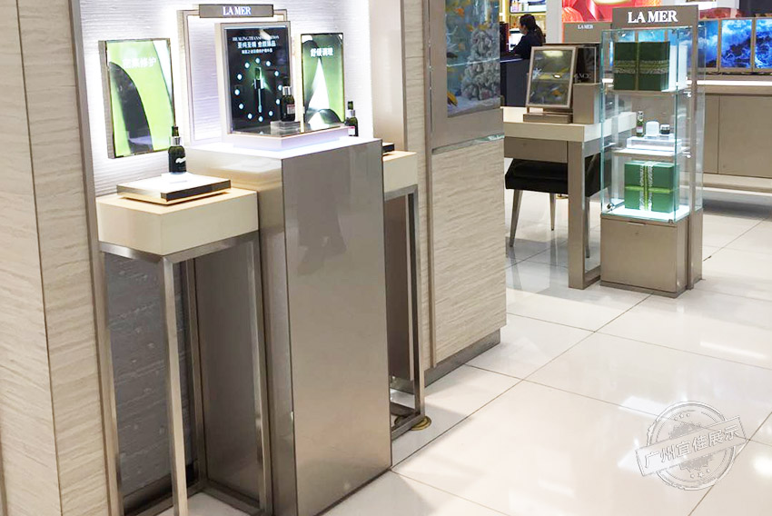 海藍(lán)之謎Lamer 化妝品展柜
