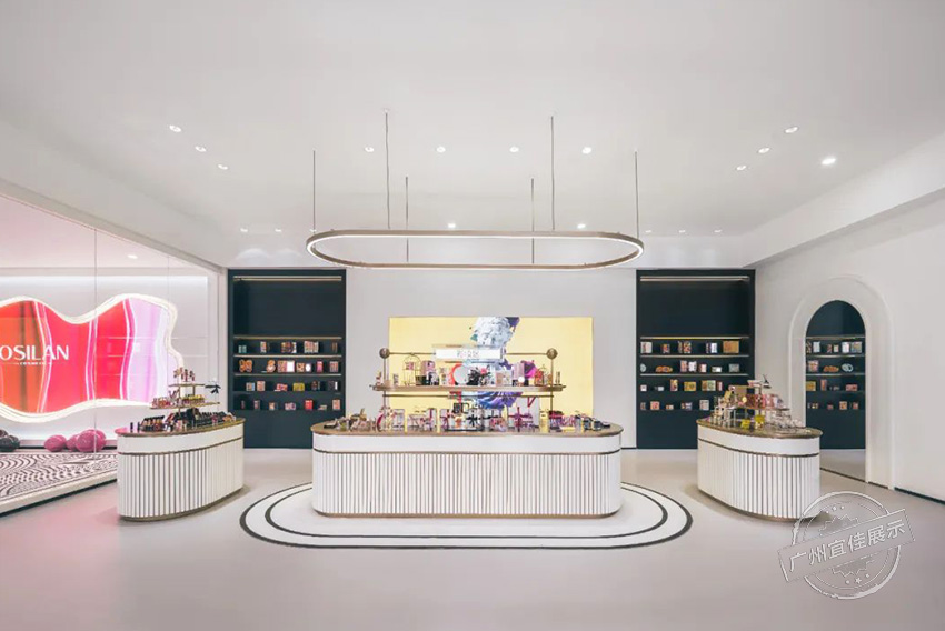 歐思蘭 化妝品展廳展柜