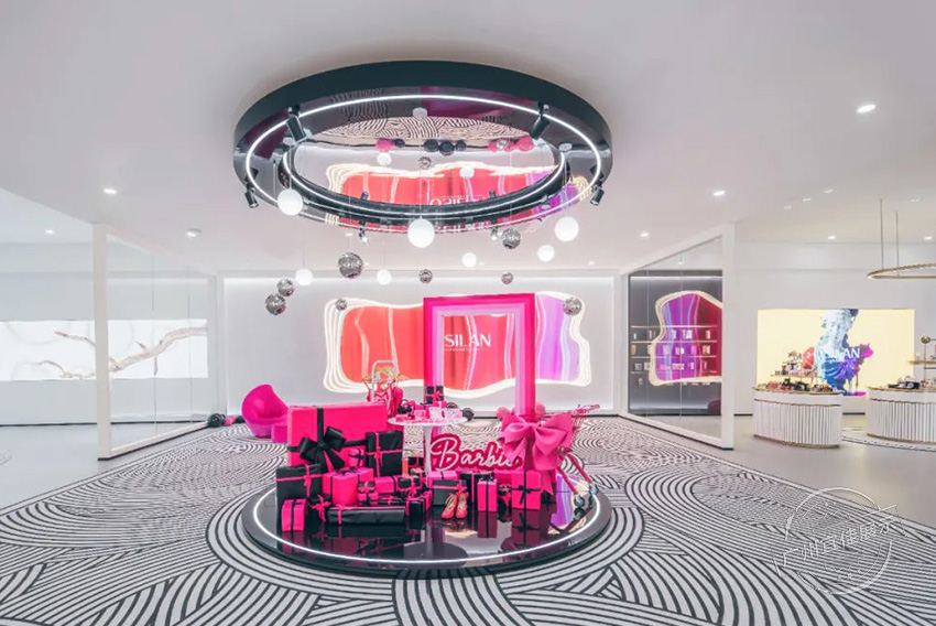 歐思蘭 化妝品展廳展柜