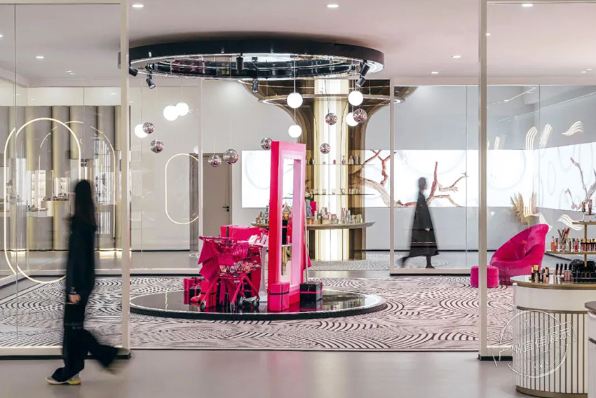 歐思蘭 化妝品展廳展柜