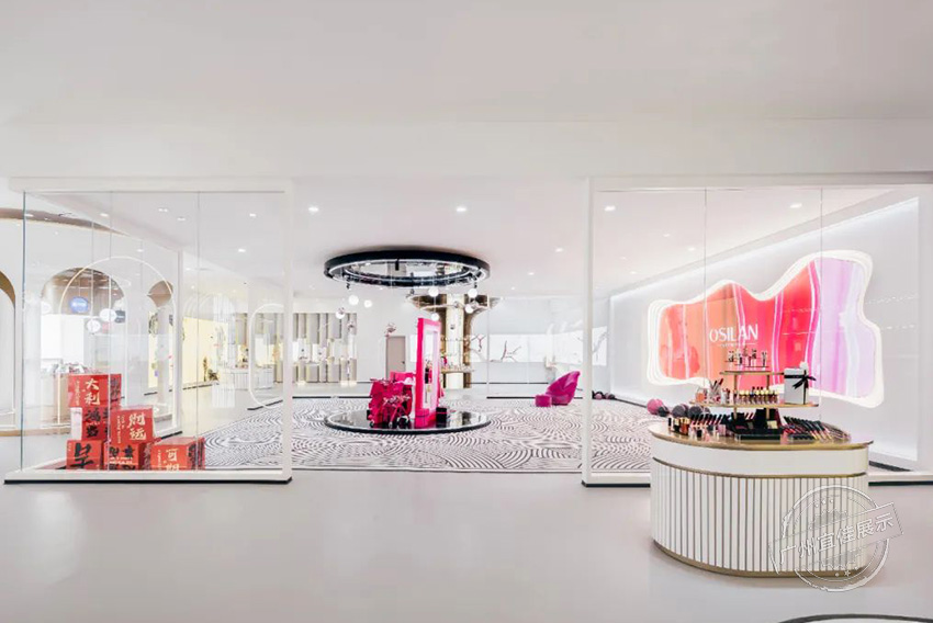 歐思蘭 化妝品展廳展柜