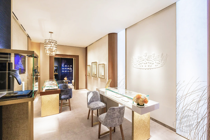 CHAUMET 珠寶展示柜