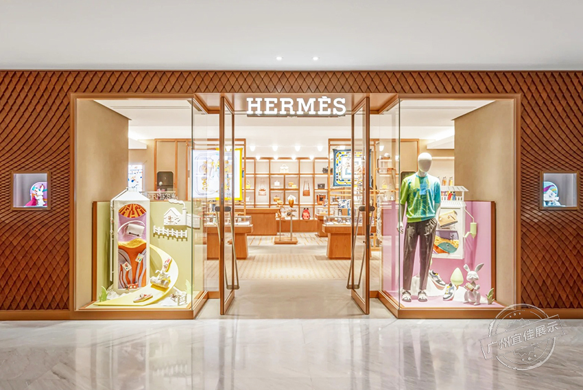 奢侈品服裝展柜定制