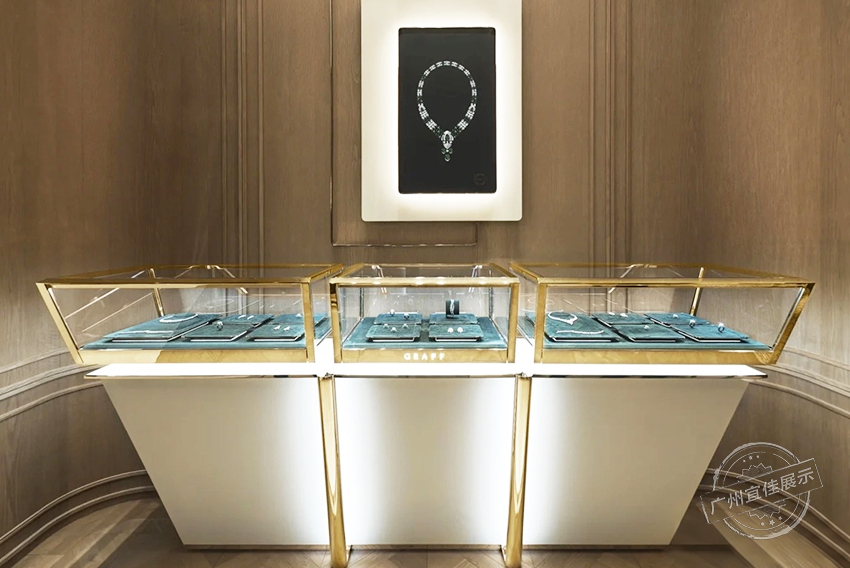 GRAFF高端珠寶展柜設(shè)計