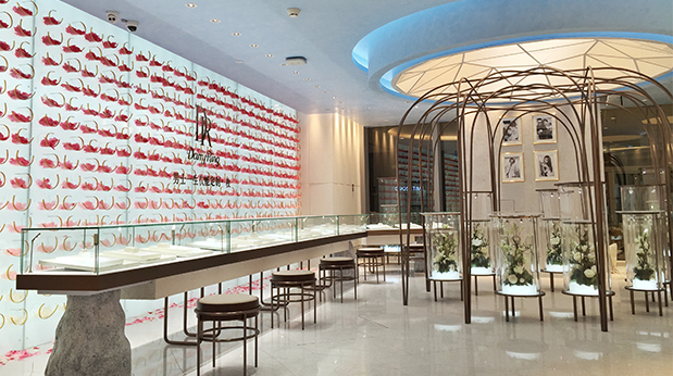 Darry Ring 深圳珠寶展柜案例