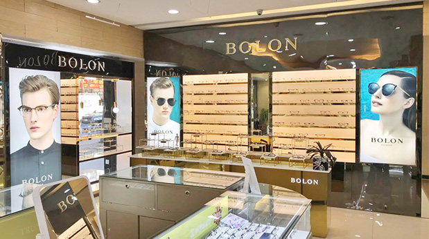 BOLON浙江臺(tái)州店柜臺(tái)定制案例
