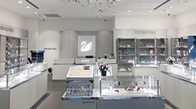 北京珠寶展柜制作-施華洛世奇展柜