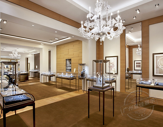 不銹鋼玻璃手表展柜