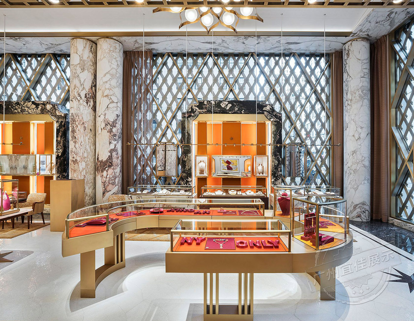 BVLGARI 珠寶展示柜