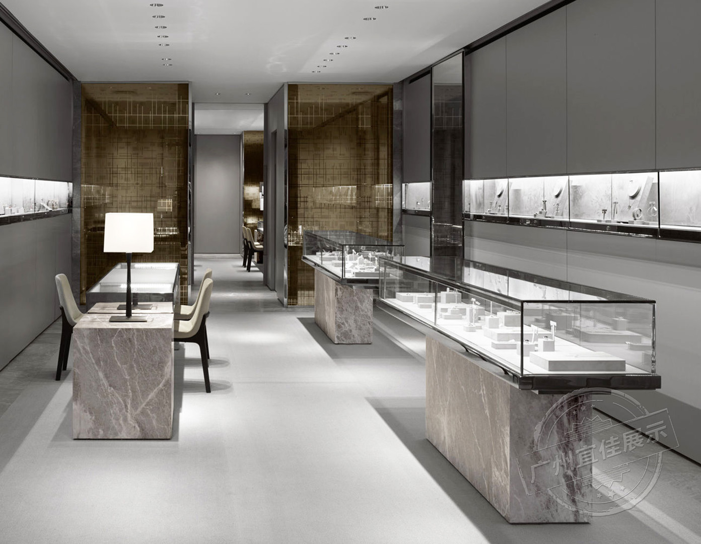 Mark-Lash 珠寶展柜