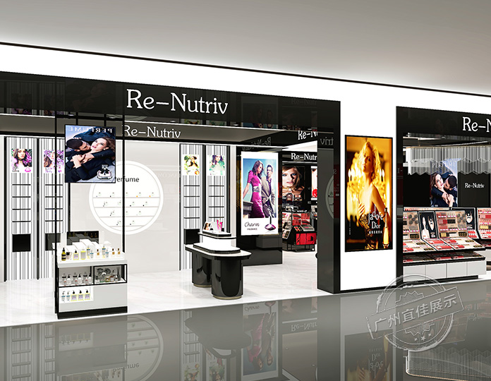 免稅店 化妝品展柜