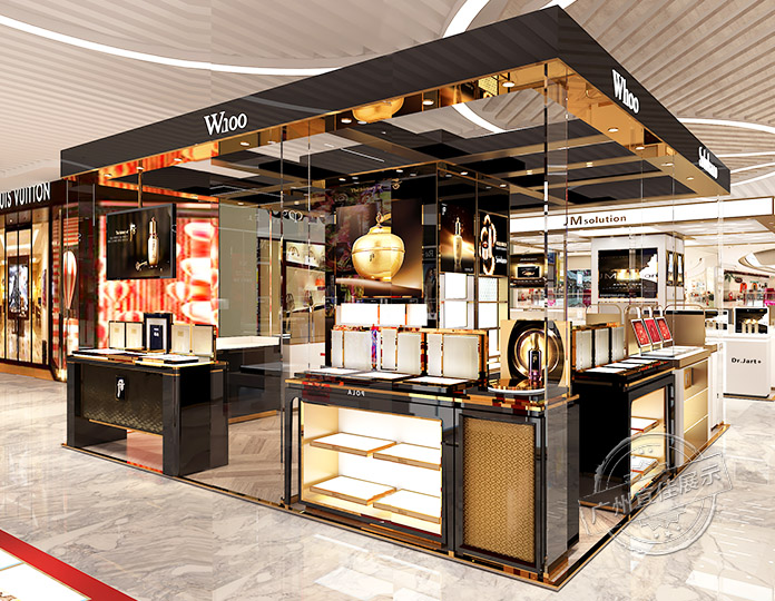 whoo 化妝品展柜