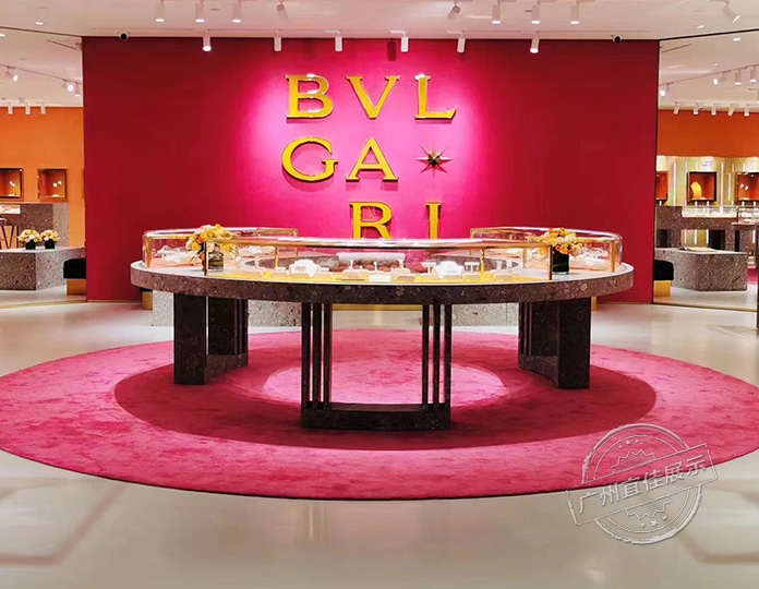 BVLGARI寶格麗 珠寶展柜