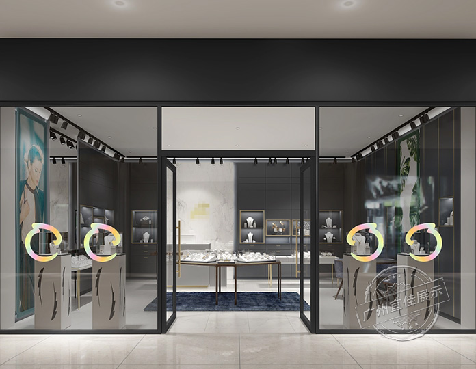 整店珠寶展柜