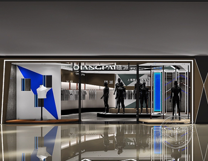 強(qiáng)派服裝展柜