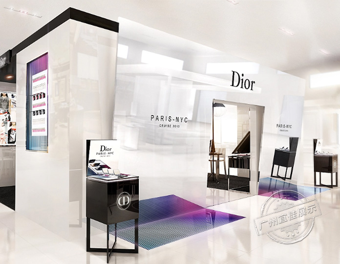 DIOR 中島烤漆化妝品展柜