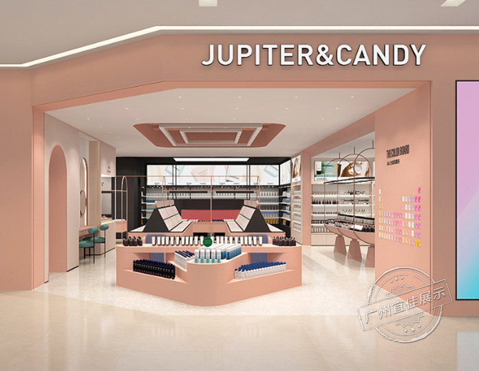 JUPITER&CANDY集合店 化妝品展柜
