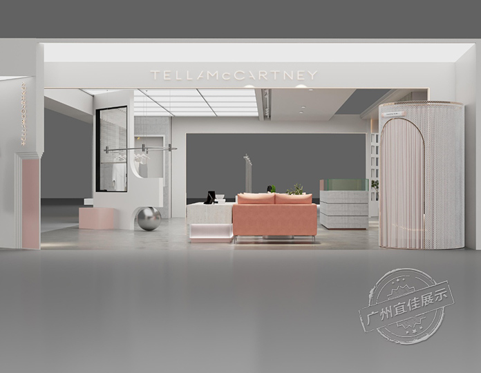 Stella Mccartney 快閃店服裝展柜