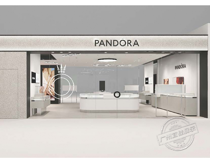 潘多拉PANDORA 珠寶展柜（廈門SM新生活廣場(chǎng)店）