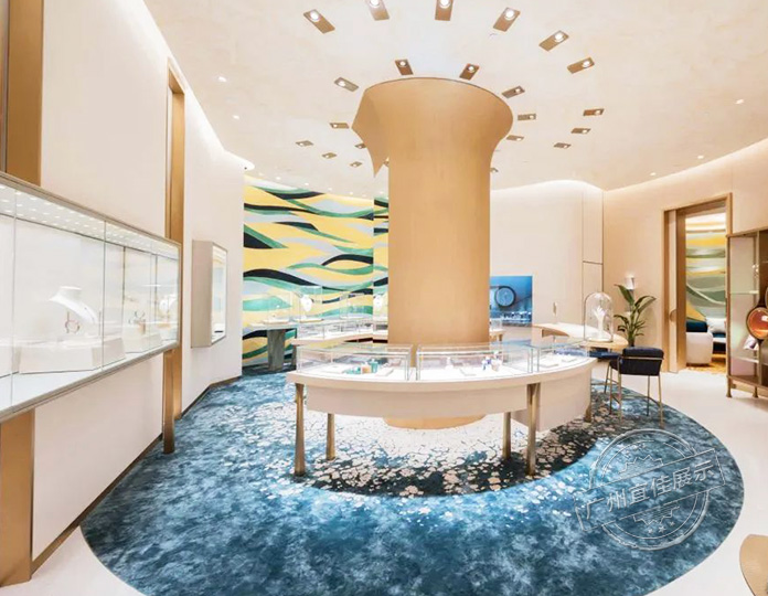 伯爵PIAGET 珠寶手表展柜