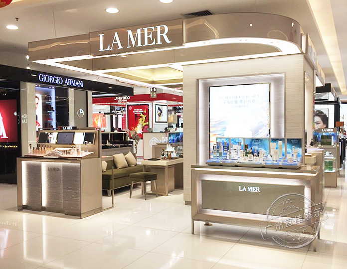 海藍(lán)之謎Lamer 化妝品展柜